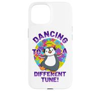 Pingouin Dansant à Une Autre Chanson de l'Autisme Coque pour iPhone 15