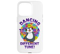 Pingouin Dansant à Une Autre Chanson de l'Autisme Coque pour iPhone 15 Pro Max