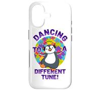 Pingouin Dansant à Une Autre Chanson de l'Autisme Coque pour iPhone 17