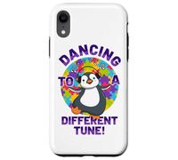 Pingouin Dansant à Une Autre Chanson de l'Autisme Coque pour iPhone XR