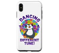 Pingouin Dansant à Une Autre Chanson de l'Autisme Coque pour iPhone XS Max