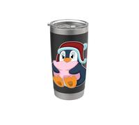 Pingouin Dormir Coussin Gobelet isotherme en acier inoxydable double paroi