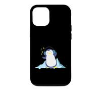 Pingouin écoutant de la Musique Coque pour iPhone 12/12 Pro