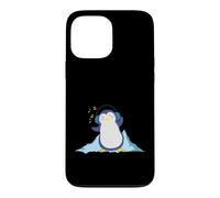Pingouin écoutant de la Musique Coque pour iPhone 13 Pro Max