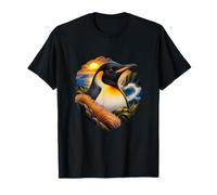 Pingouin Empereur sur Une côte dorée T-Shirt