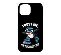 Pingouin en Ligne Cool Trust Im Good At This Coque pour iPhone 15