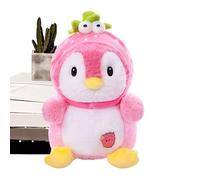 Pingouin en Peluche - en Peluche - en Forme de Fruit - réconfortante - pour et Adultes - Collectionneurs - pour Chambre à Coucher, Salon, Bureau, Voiture, canapé, lit, Chambre d'enfant
