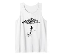 Pingouin État d'esprit Montagne Motivation Street Art Débardeur