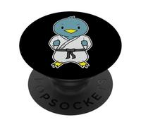 Pingouin Fait du karaté PopSockets PopGrip Adhésif