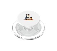 Pingouin Feu De Camp Illustration PopSockets PopGrip pour MagSafe