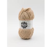 Pingouin Fil Velours 100GR à Tricoter PINGO Chenille certifié Oeko-Tex. Color : Lin Marron