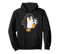 Pingouin Footballeur Football Sport Sweat à Capuche