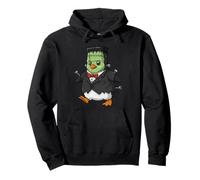 Pingouin Frankenstein Monstre - Adorable Spooktober Halloween Sweat à Capuche