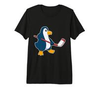Pingouin Hockey sur Glace Crosse de Hockey sur Glace T-Shirt Haut de Gamme