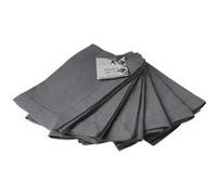 Pingouin Home 100 % coton, Coton, Grey Solid, 45 x 45cm Gris G