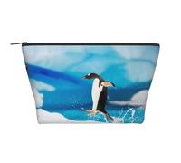 Pingouin imprimé, Trousse de Toilette Trousse de Maquillage Sac à cosmétiques Trousse de Toilette de Voyage Portable