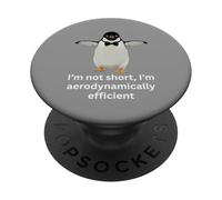 Pingouin, Je ne suis Pas Petit, Je suis aérodynamiquement Efficace PopSockets PopGrip Adhésif