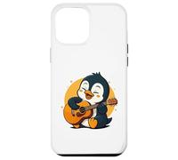 Pingouin Jouant de la Guitare Graphique garçons Filles Amateurs de Guitare Coque pour iPhone 12 Pro Max