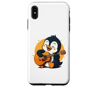 Pingouin Jouant de la Guitare Graphique garçons Filles Amateurs de Guitare Coque pour iPhone XS Max