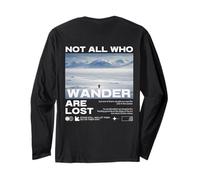 Pingouin Meme But Why Montagne Not All Who Wander are Lost Manche Longue