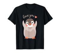 Pingouin mignon qui dit « Love You » T-Shirt
