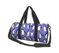 Pingouin Mignon Violet, Sac de Voyage de Grande capacité, Sac à Main Rond, Sac de Voyage de Sport, fourre-Tout, Sac de Fitness