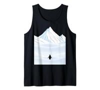 Pingouin nihiliste Qui quitte la colonie, mais Pourquoi ? Débardeur