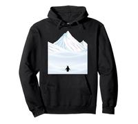 Pingouin nihiliste Qui quitte la colonie, mais Pourquoi ? Sweat à Capuche