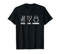 Pingouin Peace Love Penguins Proud pour Hommes et Femmes T-Shirt