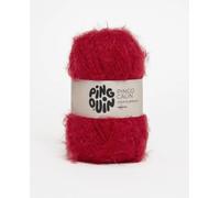 Pingouin - Pelote de Laine PINGO CALIN de 50g - Laine à Tricoter - 38% ACRYLIQUE,62% POLYAMIDE - Aiguille n°3 - Couleur CERISE