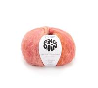 Pingouin - Pelote de Laine PINGO Beauty Mohair - Laine à Tricoter - 17% Mohair,17% Laine,50% Acrylique,16% Polyester - Aiguille n°6 - Couleur Rose