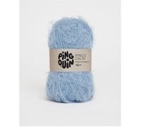 Pingouin - Pelote de Laine PINGO CALIN de 50g - Laine à Tricoter - 38% ACRYLIQUE,62% POLYAMIDE - Aiguille n°3 - Couleur DENIM