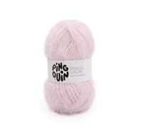 Pingouin - Pelote de Laine Pingo Calin - Laine à Tricoter - 38% ACRYLIQUE,62% POLYAMIDE - Aiguille n°5 - Couleur ROSE PALE