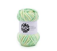 Pingouin - Pelote de Laine Pingo Chenille Imprimée - Laine à Crocheter et à Tricoter - 100% POLYESTER - Aiguille n°7 - Couleur VERT