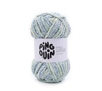 Pingouin - Pelote de Laine Pingo Chenille Imprimée - Laine à Tricoter - 100% POLYESTER - Aiguille n°7 - Couleur MARIN