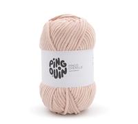Pingouin - Pelote de Laine Pingo Chenille - Laine à Crocheter et à Tricoter - 100% POLYESTER - Aiguille n°6 - Couleur BLANC