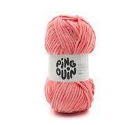 Pingouin - Pelote de Laine Pingo Chenille - Laine à Crocheter et à Tricoter - 100% POLYESTER - Aiguille n°6 - Couleur ROSE
