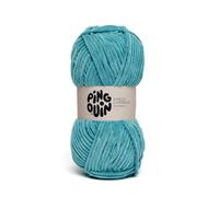 Pingouin – Pelote de laine Pingo Chenille 100 g – 100% polyester – Aig. n°6 – Vert canard