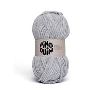Pingouin - Pelote de Laine Pingo Chenille - Laine à Crocheter et à Tricoter - 100% POLYESTER - Aiguille n°6 - Couleur GRIS