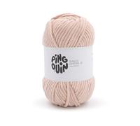 Pingouin - Pelote de Laine PINGO Chenille - Laine à Tricoter - 100% Polyester - Aiguille n°6 - Couleur Blush