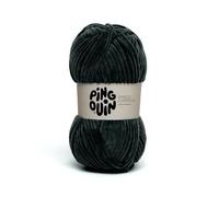 Pelote de Laine - Pingouin - Pingo Chenille - 100g - 100% Polyester - Couleur Noir