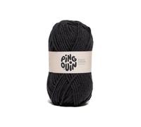 Pingouin - Pelote de Laine PINGO DREAM de 100g - Laine à Tricoter - 80% ACRYLIQUE,20% POLYAMIDE - Aiguille n°8 - Couleur NOIR
