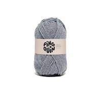 Pingouin - Pelote de Laine PINGO DREAM de 100g - Laine à Tricoter - 80% ACRYLIQUE,20% POLYAMIDE - Aiguille n°8 - Couleur ACIER