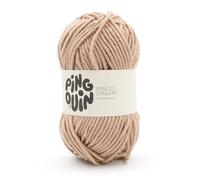 Pingouin - Pelote de Laine Pingo Dream - Laine à Crocheter et à Tricoter - 80% ACRYLIQUE,20% POLYAMIDE - Aiguille n°8 - Couleur BLANC