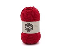 Pingouin - Pelote de Laine Pingo Dream - Laine à Crocheter et à Tricoter - 80% ACRYLIQUE,20% POLYAMIDE - Aiguille n°8 - Couleur ROUGE
