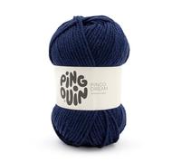 Pingouin - Pelote de Laine Pingo Dream - Laine à Tricoter - 80% ACRYLIQUE,20% POLYAMIDE - Aiguille n°8 - Couleur MARINE