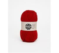 Pingouin - Pelote de Laine PINGO FIRST de 50g - Laine à Tricoter - 100% ACRYLIQUE - Aiguille n°3,5 - Couleur CERISE