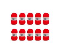 Pingouin - Pelote de Laine Pingo First - Laine à Tricoter - 100% ACRYLIQUE - Aiguille n°3.5 - Couleur ROUGE