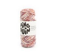 Pingouin - Pelote de Laine Pingo Macrame - Laine à Crocheter et à Tricoter - 60% COTON,36% POLYESTER,4% FIBRES DIVERSES - Aiguille n°7 - Couleur SANS COLORIS