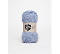 Pingouin - Pelote de Laine PINGO QUEEN de 100g - Laine à Tricoter - 90% ACRYLIQUE,10% ALPAGA - Aiguille n°5 - Couleur JEANS